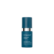 A blue bottle of Triple Bond Complex leave-in treatment with a pump dispenser and white text labeling contains 45 mL (1.5 fl oz) for visibly stronger hair.