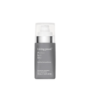 A 118 ml (4.0 fl oz) bottle of Perfect hair Day™ Healthy Hair Perfector, a gray and silver treatment designed to transform damaged hair for a healthier look, with a clear plastic cap.