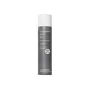 Living Proof hair spray bottle on a white background