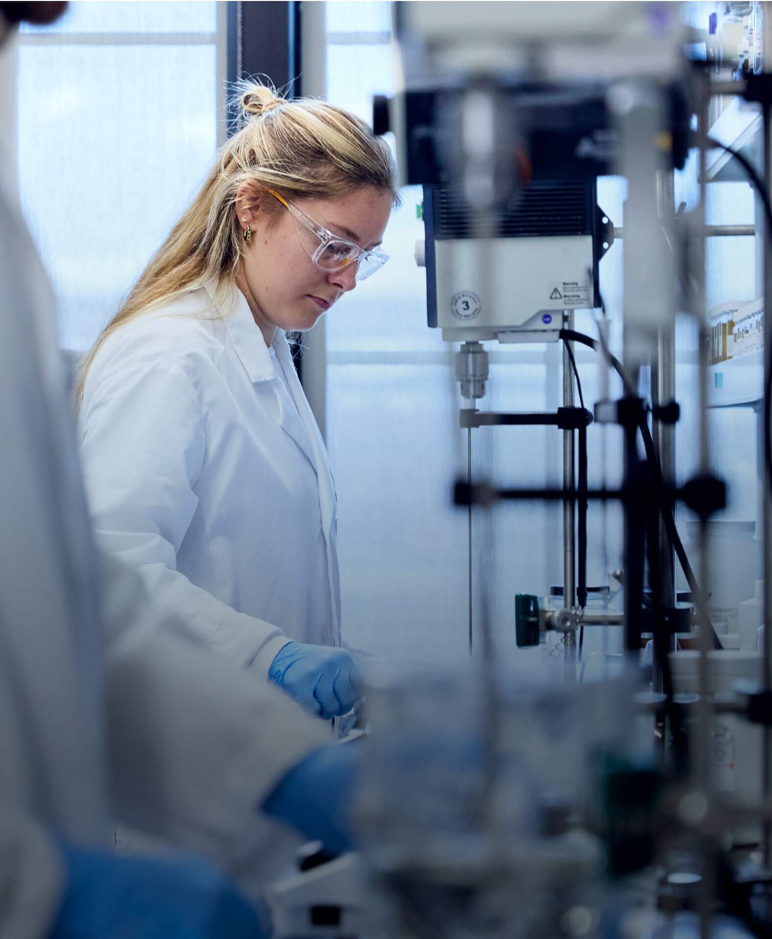 Scientist in lab