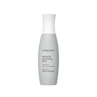 The Full Volume &amp; Root-Lifting Spray delivers all-day fullness and heat protection in a sleek 195 ml (6.5 fl oz) gray and white bottle, designed to give your hair lasting, voluminous results.