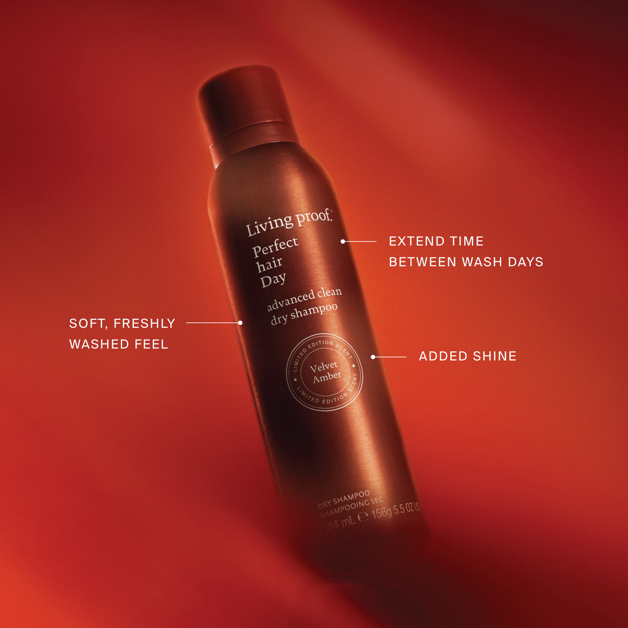 Perfect hair Day™ Advanced Clean Dry Shampoo – Limited Edition Velvet Amber