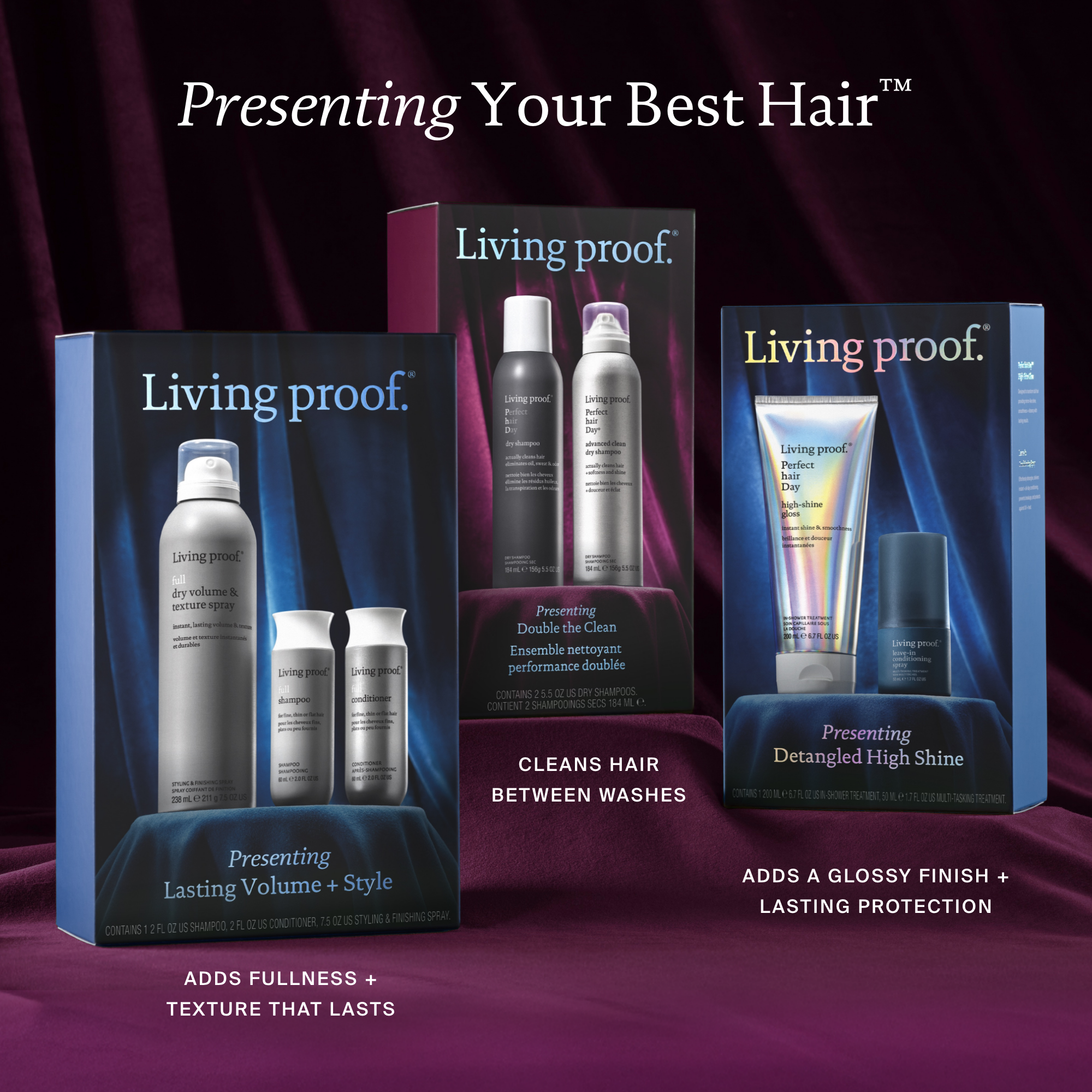 Lasting Volume + Style Holiday Kit