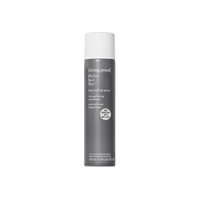 Living Proof hair spray bottle on a white background