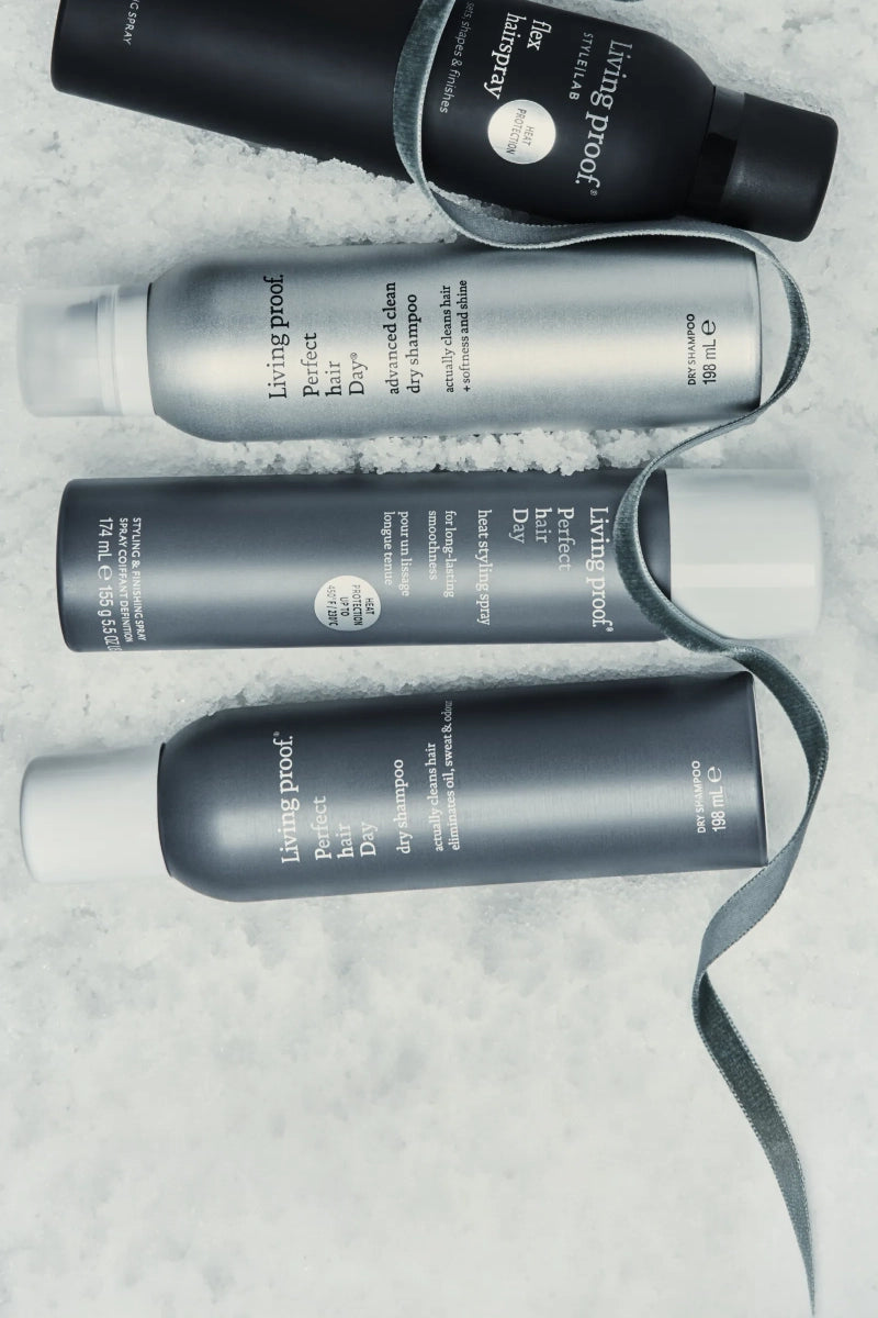 charcoal conditioner and treatment bottles.