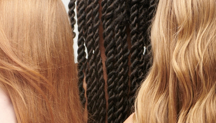 back of head image showcasing different hairtypes