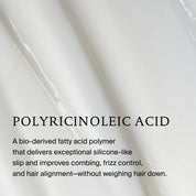 Text about polyricinoleic acid with a white background