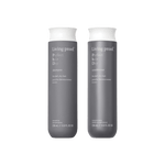 Two 236 ml bottles of Perfect hair Day™ Wash Duo—shampoo and conditioner—in sleek gray packaging with white caps, designed to hydrate and revitalize dull, dry hair.