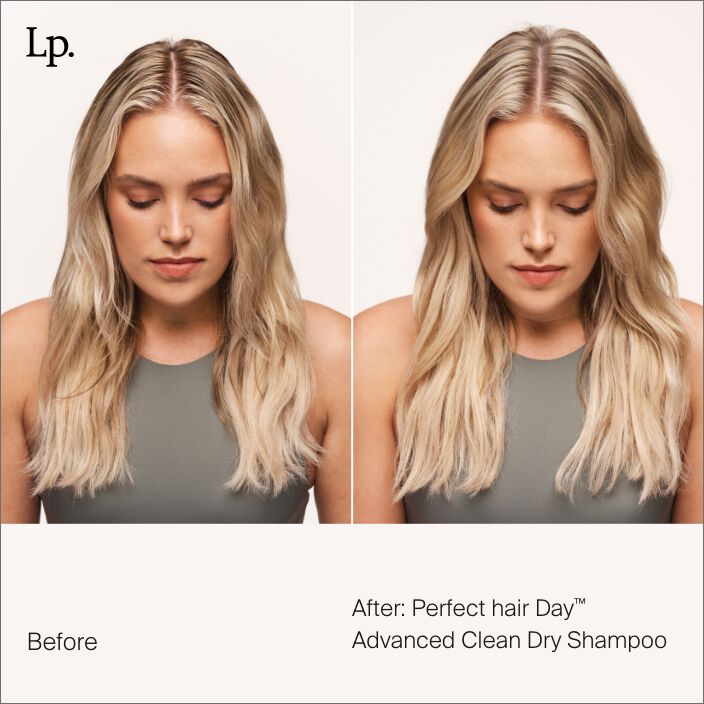 Before and After Advanced Clean Dry Shampoo Before and After Advanced Clean Dry Shampoo
