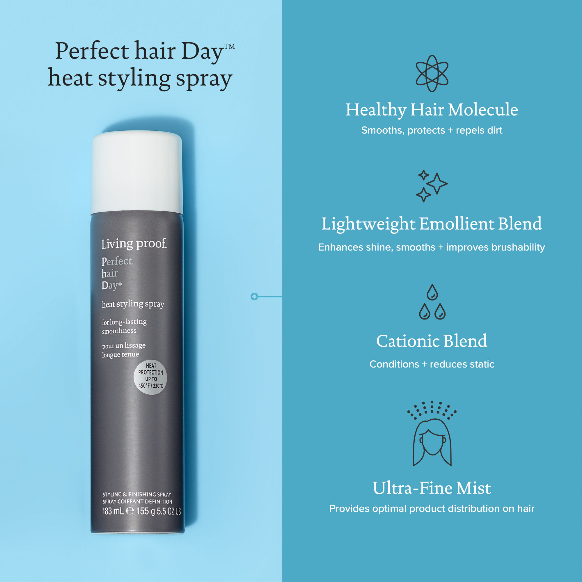 living proof straight spray