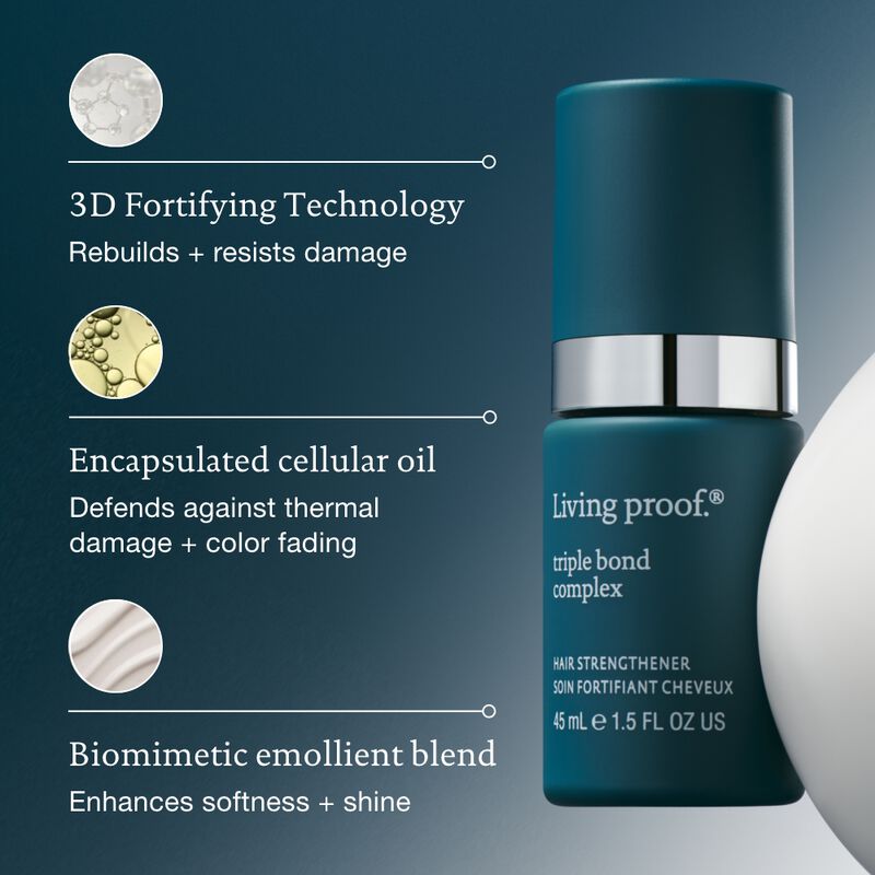 Living Proof Triple Bond Complex Hair Strengthener 45ml Living Proof Triple Bond Complex Hair Strengthener 45ml