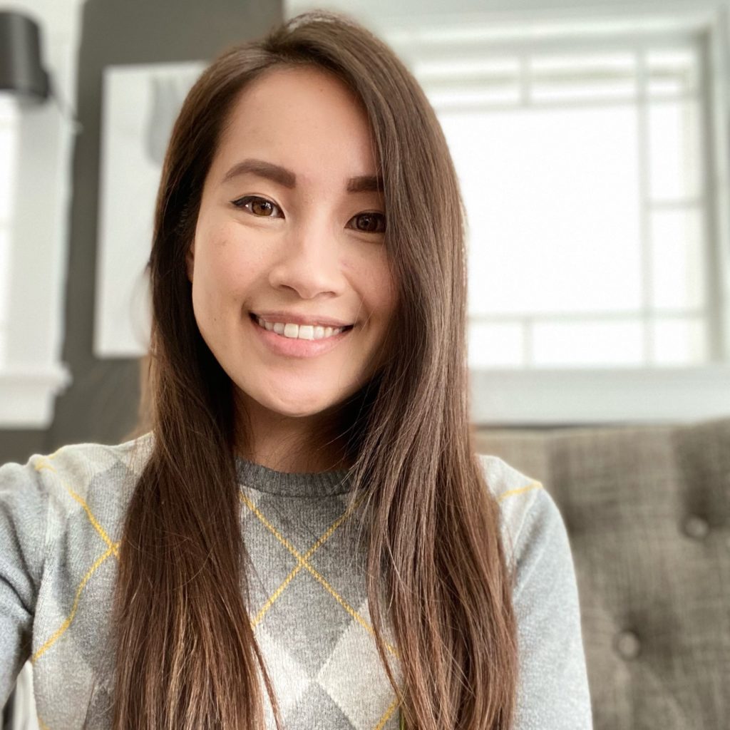 smiling woman named Judy Zheng